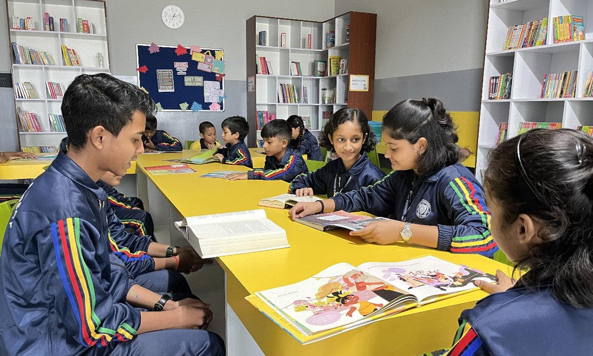 Library at Ashoka Academy