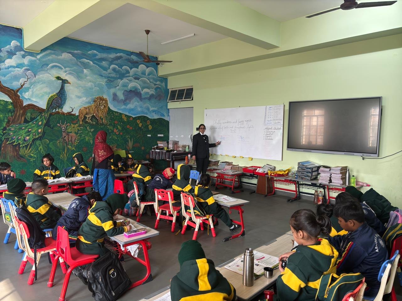 Pre-Primary Classroom at Ashoka Academy